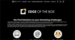 Desktop Screenshot of edgeofthebox.com